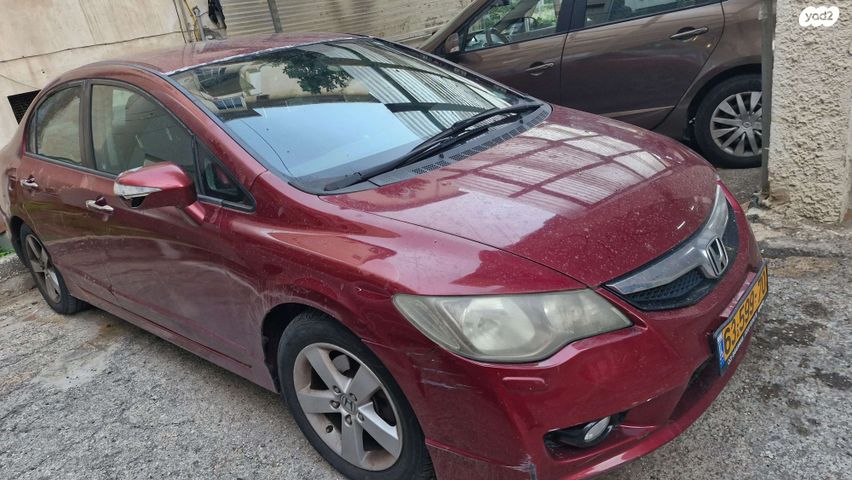 מודעת רכב הונדה סיוויק