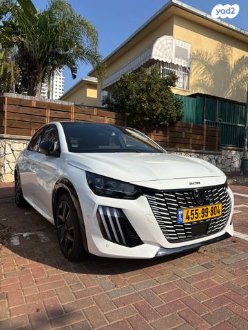 מודעת רכב פיג'ו 208
