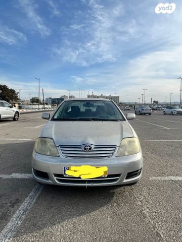 מודעת רכב טויוטה קורולה