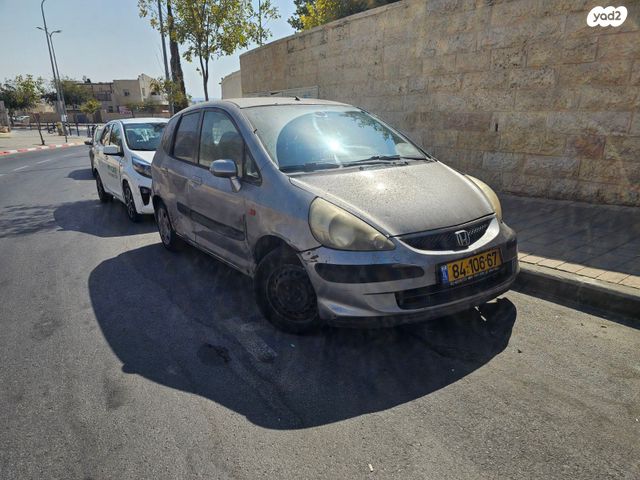 מודעת רכב הונדה ג'אז 