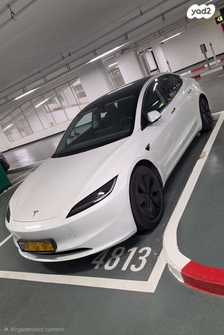 מודעת רכב טסלה מודל 3