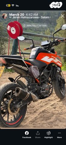 מודעת רכב KTM Duke
