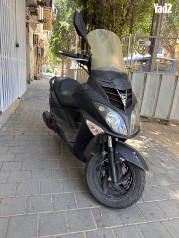 מודעת רכב סאן יאנג ג'וי רייד 125
