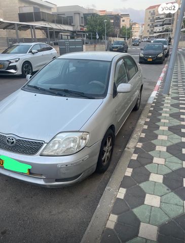 מודעת רכב טויוטה קורולה