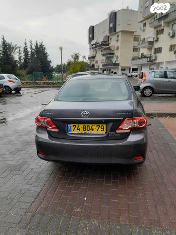 מודעת רכב טויוטה קורולה