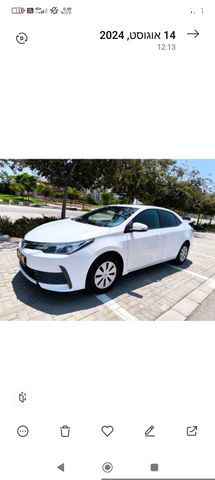 מודעת רכב טויוטה קורולה