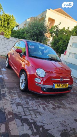 מודעת רכב פיאט 500