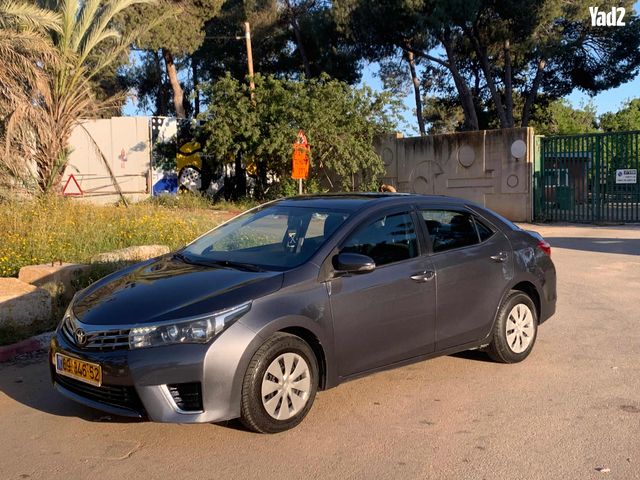 מודעת רכב טויוטה קורולה