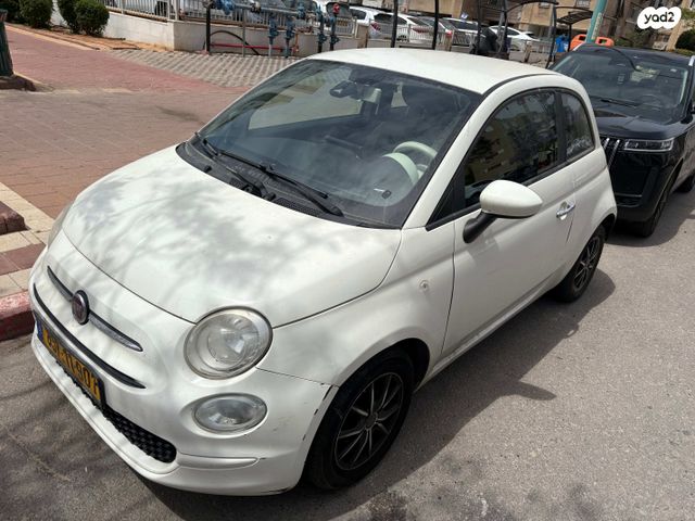 מודעת רכב פיאט 500
