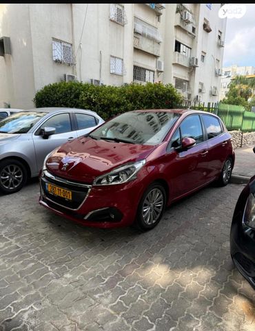 מודעת רכב פיג'ו 208