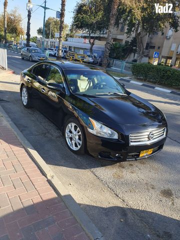מודעת רכב ניסאן מקסימה