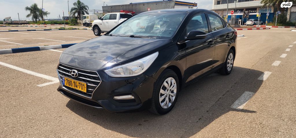 מודעת רכב יונדאי אקסנט i25