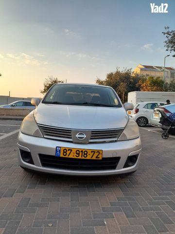 מודעת רכב ניסאן טידה