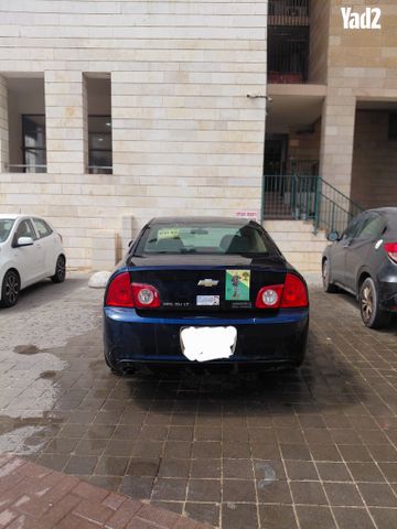 מודעת רכב שברולט מאליבו