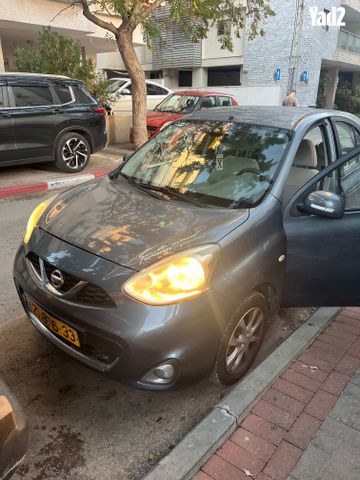 מודעת רכב ניסאן מיקרה