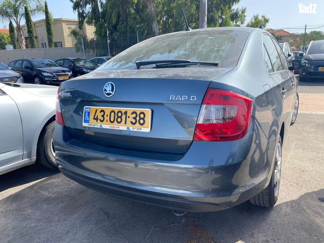 מודעת רכב סקודה ראפיד