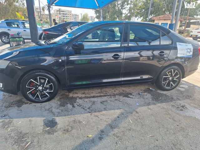 מודעת רכב סקודה ראפיד