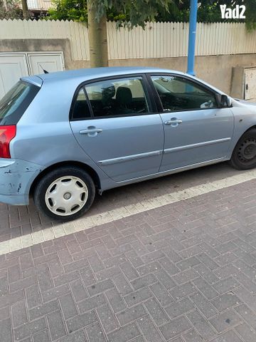 מודעת רכב טויוטה קורולה