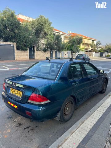 מודעת רכב מיצובישי לנסר