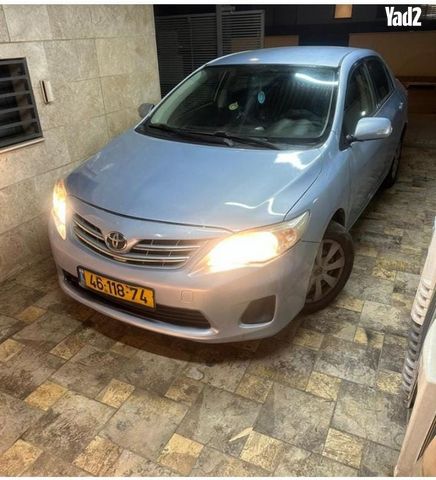 מודעת רכב טויוטה קורולה