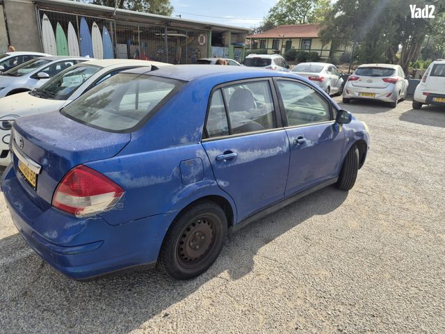מודעת רכב ניסאן טידה