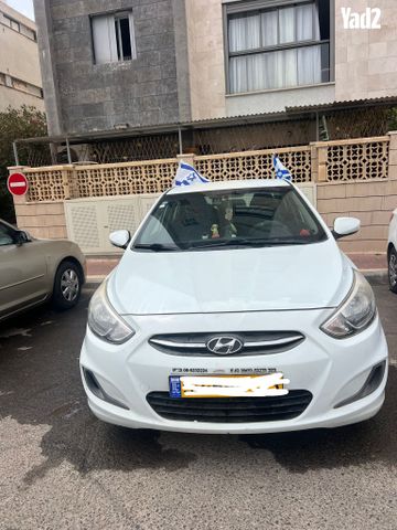 מודעת רכב יונדאי אקסנט i25