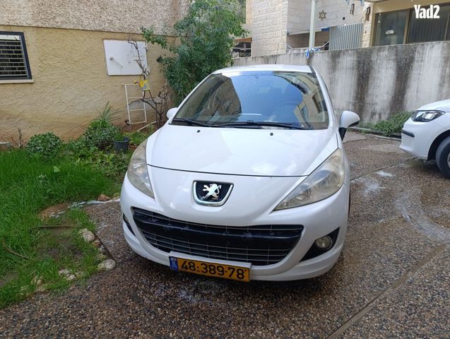 מודעת רכב פיג'ו 207