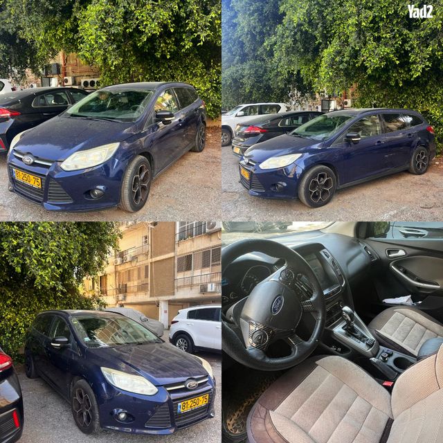 מודעת רכב פורד פוקוס