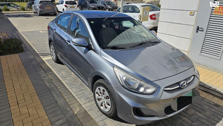 מודעת רכב יונדאי אקסנט i25