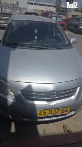 מודעת רכב טויוטה קורולה