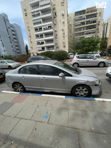 מודעת רכב הונדה סיוויק