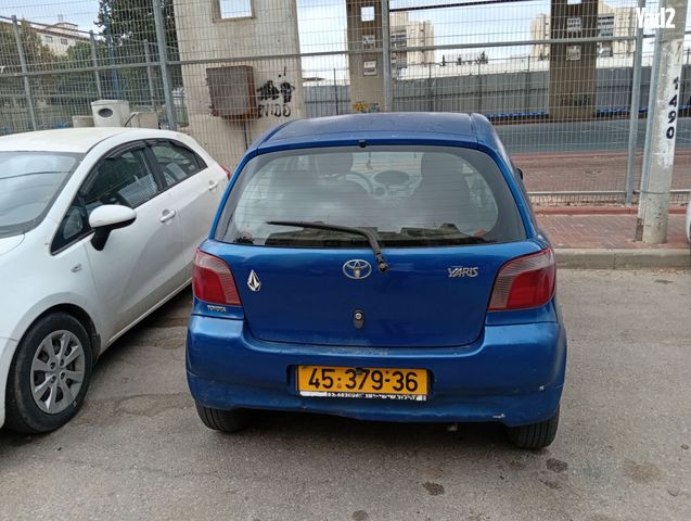 מודעת רכב טויוטה יאריס