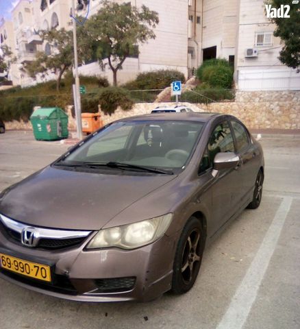 מודעת רכב הונדה סיוויק