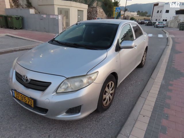 מודעת רכב טויוטה קורולה