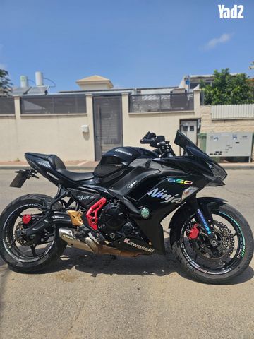 מודעת רכב קאוואסאקי נינג'ה 650
