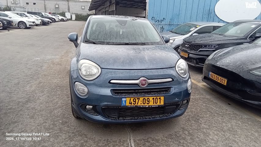 מודעת רכב פיאט 500X