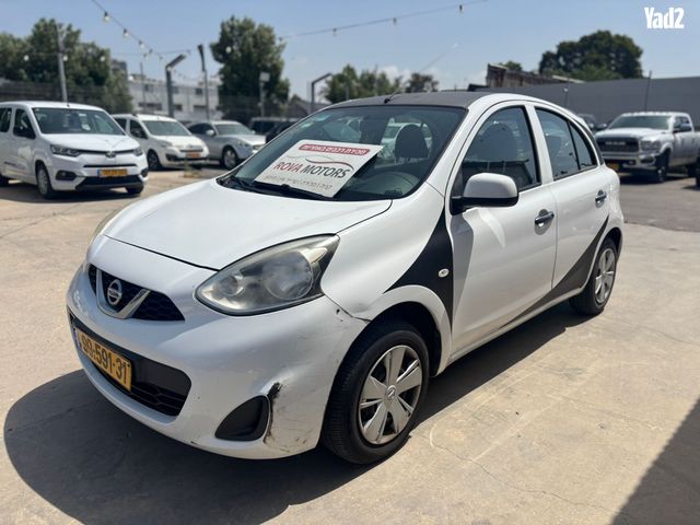 מודעת רכב ניסאן מיקרה