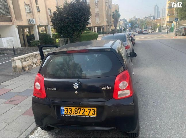 מודעת רכב סוזוקי אלטו