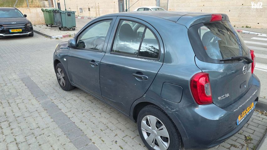 מודעת רכב ניסאן מיקרה