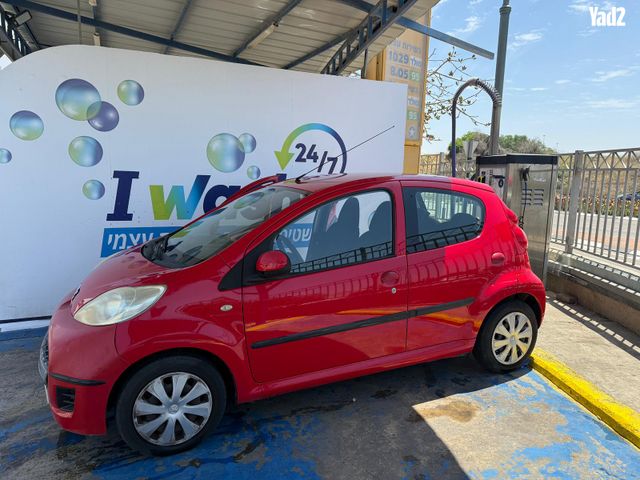 מודעת רכב פיג'ו 107