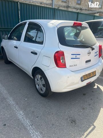 מודעת רכב ניסאן מיקרה