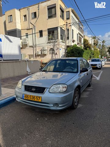 מודעת רכב יונדאי אקסנט i25