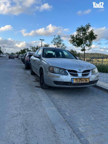 מודעת רכב ניסאן אלמרה