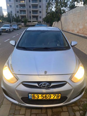 מודעת רכב יונדאי אקסנט i25