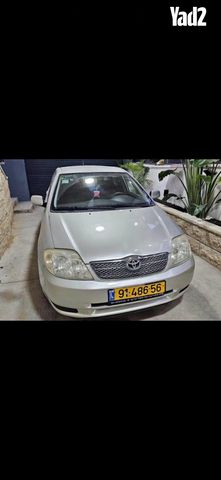 מודעת רכב טויוטה קורולה