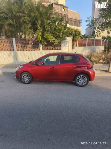 מודעת רכב פיג'ו 208