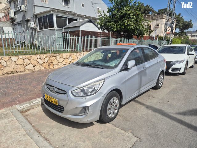 מודעת רכב יונדאי אקסנט i25