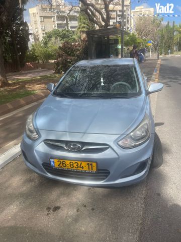 מודעת רכב יונדאי אקסנט i25