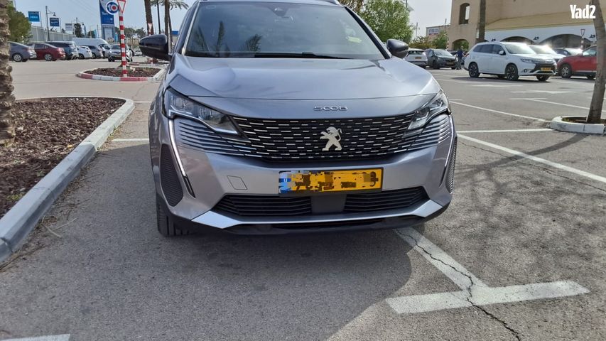 מודעת רכב פיג'ו 5008