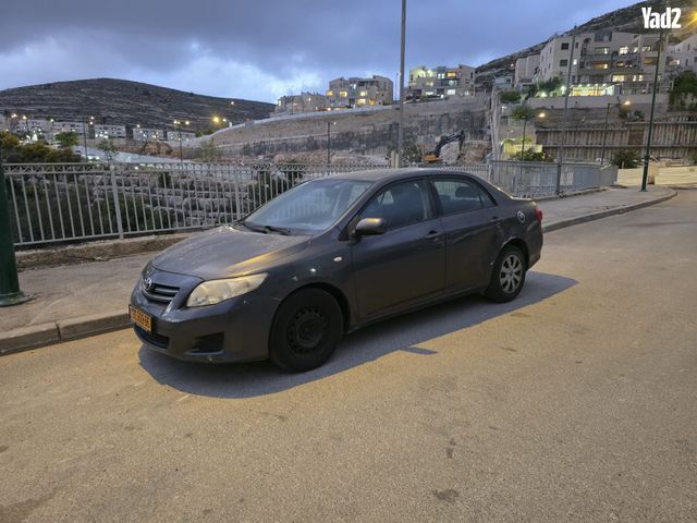 מודעת רכב טויוטה קורולה